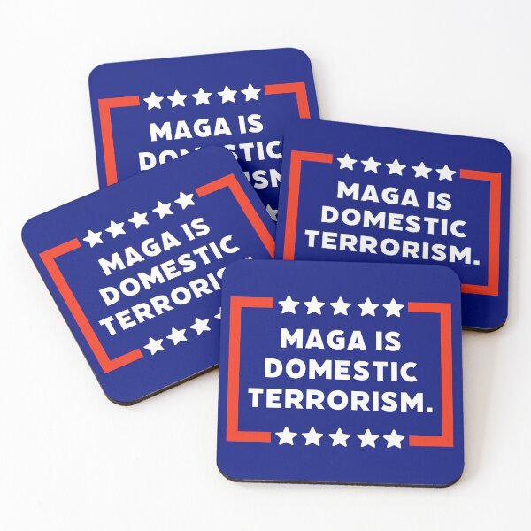 Item preview, MAGA is domestic terrorism  designed and sold by Rachel the Artist .