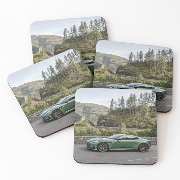 Item preview, Aston Martin DB12 2024 – Mint | Premium Photo Poster IV designed and sold by AutoPopStudio.