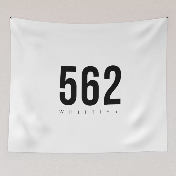 Item preview, Whittier, CA - 562 Area Code design designed and sold by CartoCreative.