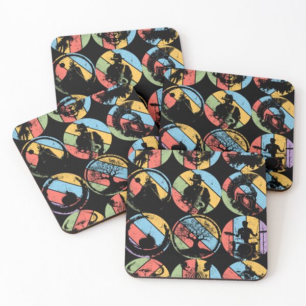 Item preview, Retro Pop Art Mosaic – Vintage-Inspired Life Experience Design	 designed and sold by TuncGK.