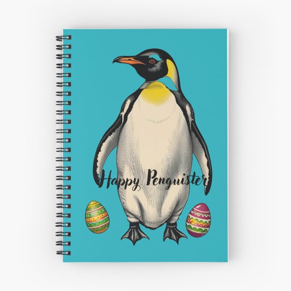 Item preview, Happy Penguister, Happy Easter Penguin, Happy Easter, Penguin, designed and sold by GOLDENGARDENART.