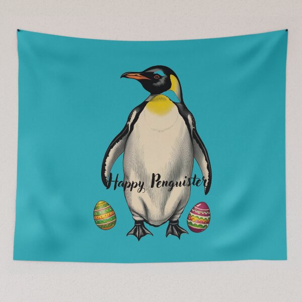Item preview, Happy Penguister, Happy Easter Penguin, Happy Easter, Penguin, designed and sold by GOLDENGARDENART.