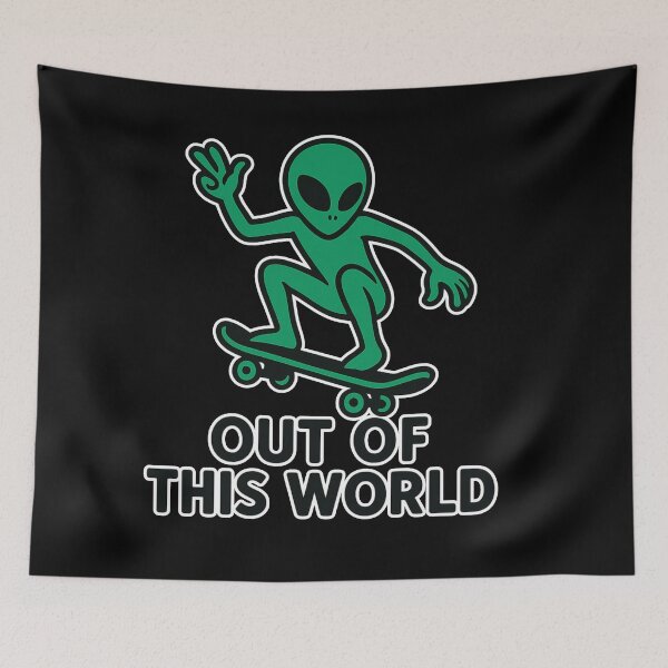 Item preview, Alien Skating designed and sold by Ranzou-Art.