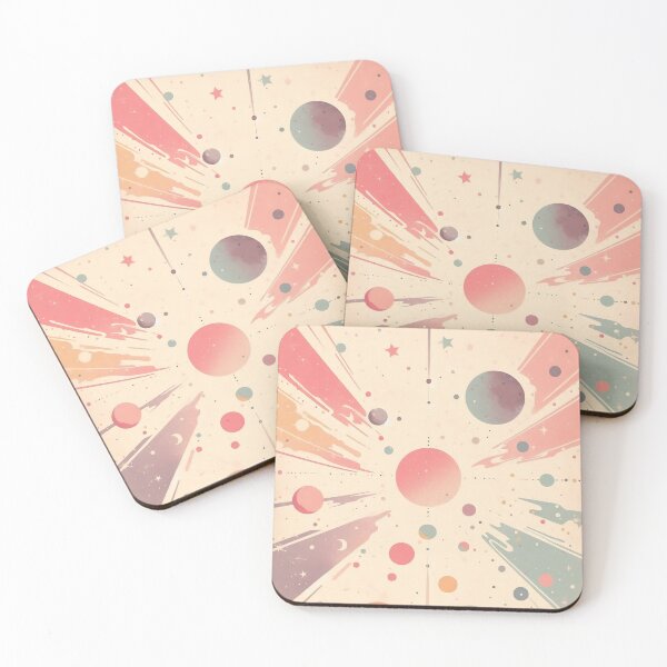 Item preview, Stellar Bloom: Pastel Bursts & Cosmic Orbits designed and sold by 123Rainbow.