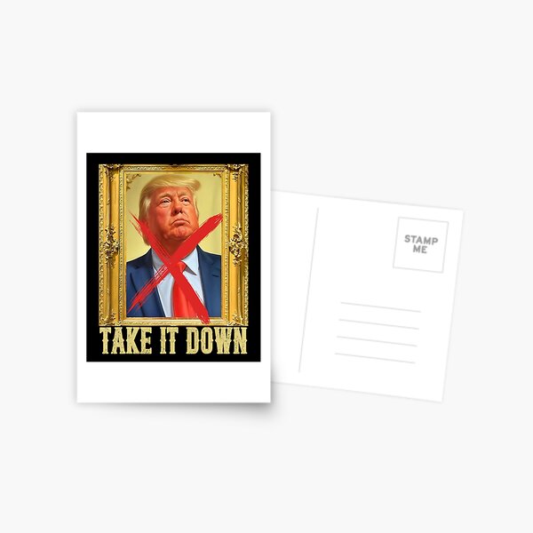 Item preview, Funny Trump Take it down designed and sold by hoverdesign.