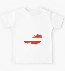 Austria Born Legends Austrian Birthday Kids Tee