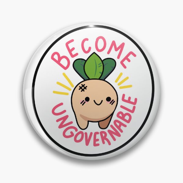 Item preview, Become an Ungovernable Turnip designed and sold by Cosmo Dog.