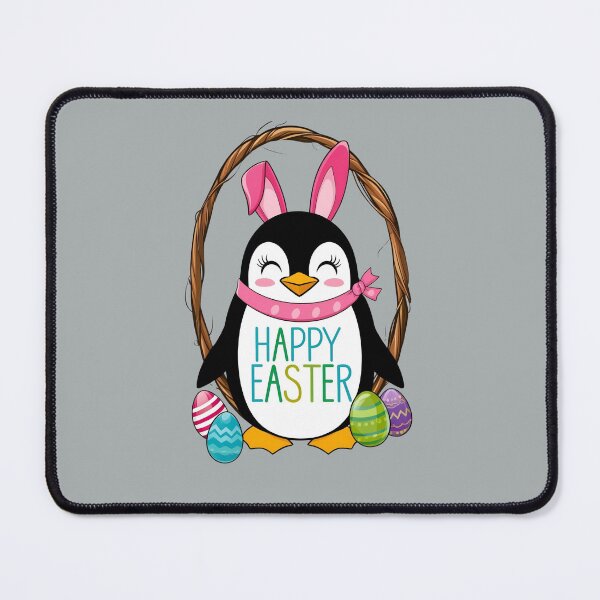 Item preview, Happy EASTER, Happy Easter Penguin, Happy Easter, Penguin, designed and sold by GOLDENGARDENART.