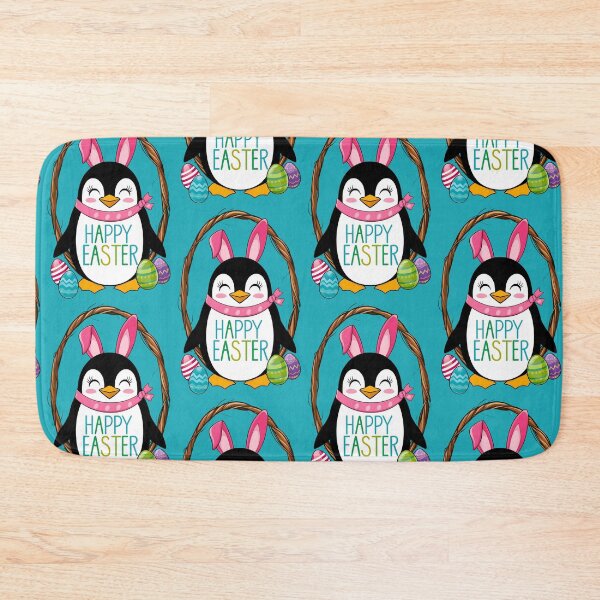 Item preview, Happy EASTER, Happy Easter Penguin, Happy Easter, Penguin, designed and sold by GOLDENGARDENART.