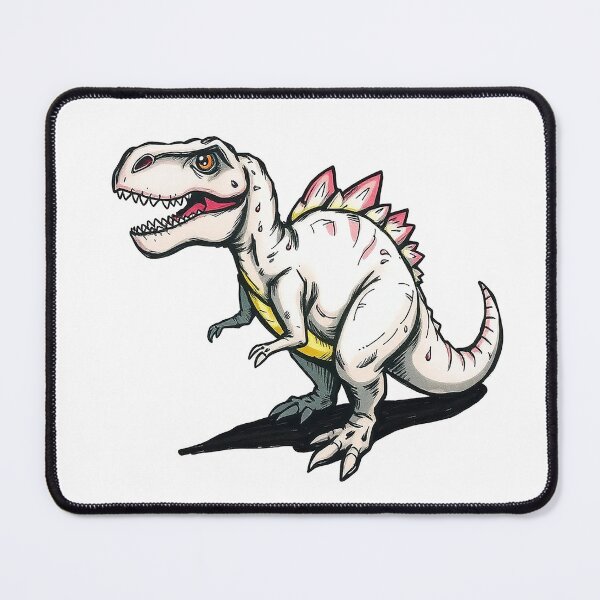 Item preview, Red, White, and Rawr! | Dinosaur Notebook Design | Arctic Dino-Themed Design designed and sold by PacificNWGearCo.