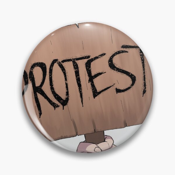 Item preview, Holding "protest" sign designed and sold by nemosblindfold.