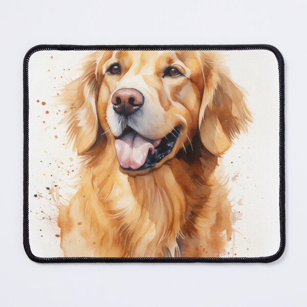 Item preview, Golden Retriever Watercolor Portrait designed and sold by Samuelsboro.