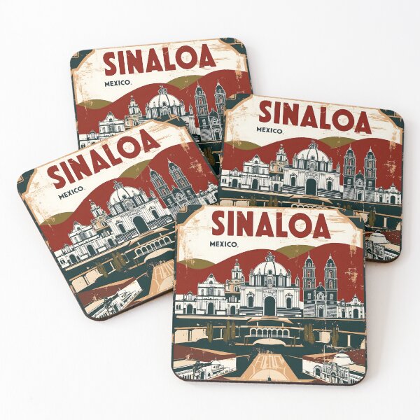 Item preview, Sinaloa Mexico 1950s Vintage Travel Tourism Poster designed and sold by TravelersGems.