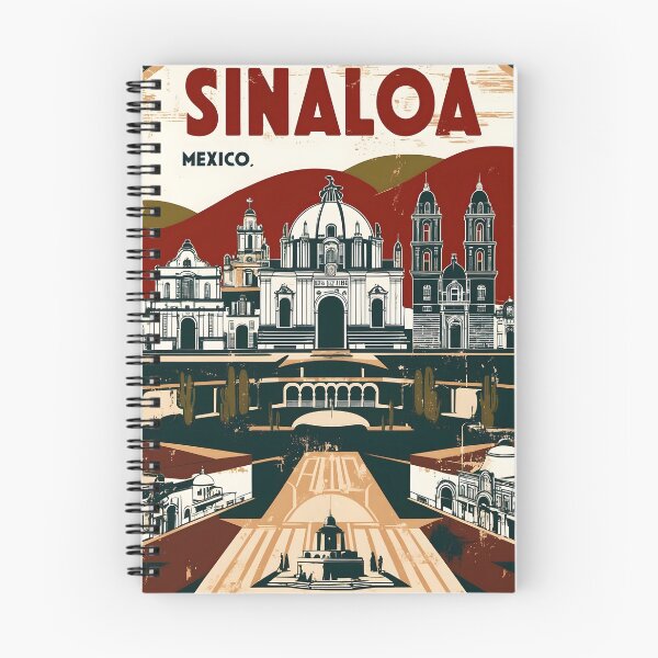 Item preview, Sinaloa Mexico 1950s Vintage Travel Tourism Poster designed and sold by TravelersGems.