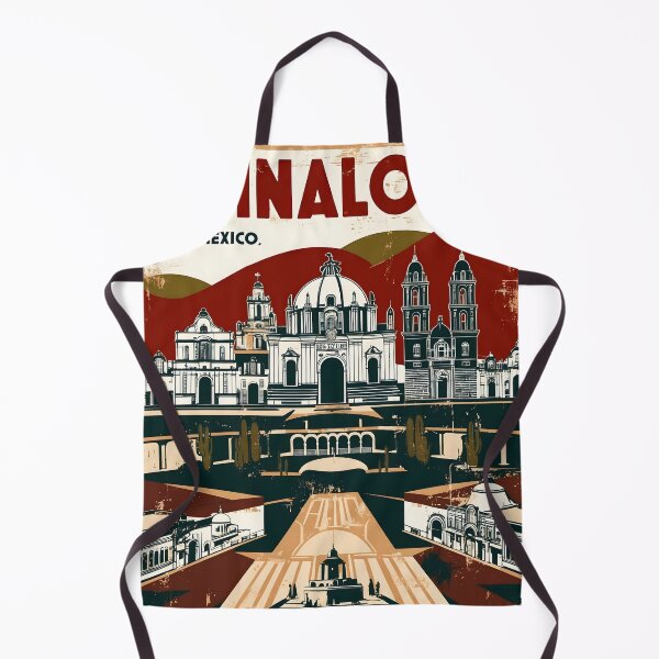 Item preview, Sinaloa Mexico 1950s Vintage Travel Tourism Poster designed and sold by TravelersGems.