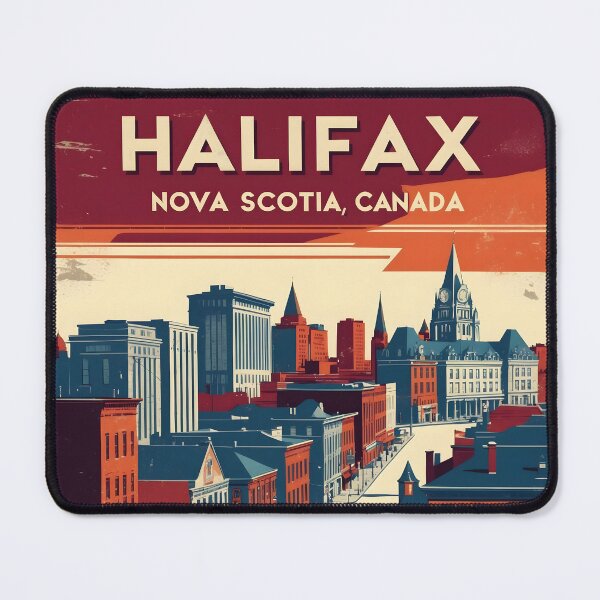 Item preview, Halifax Canada 1950s Vintage Travel Tourism designed and sold by TravelersGems.