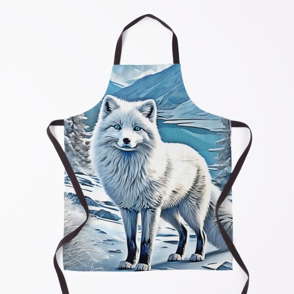 Item preview, Blue-Eyed Fox Scene Design designed and sold by Health And Fitness Posts e-Store.
