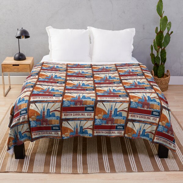 Item preview, North Carolina 1950s USA Vintage Retro Tourism designed and sold by TravelersGems.