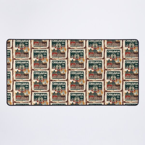 Item preview, Chihuahua Mexico 1950s Vintage Travel Tourism Poster  designed and sold by TravelersGems.