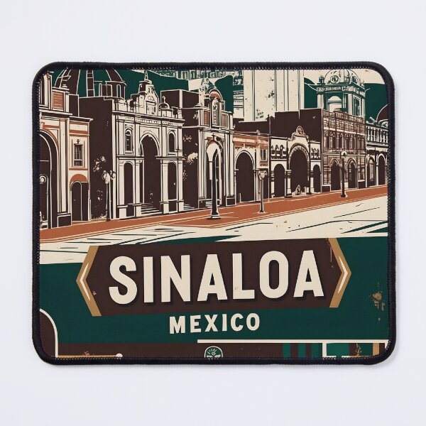 Item preview, Sinaloa Mexico 1950s Vintage Travel Tourism Poster designed and sold by TravelersGems.