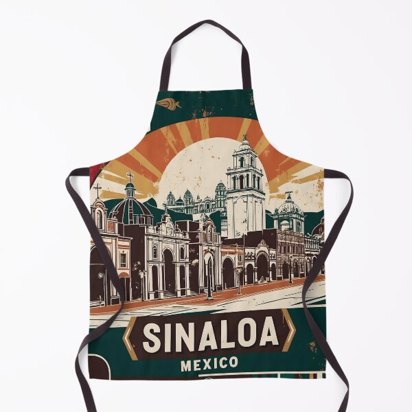 Item preview, Sinaloa Mexico 1950s Vintage Travel Tourism Poster designed and sold by TravelersGems.