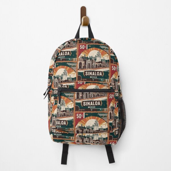 Item preview, Sinaloa Mexico 1950s Vintage Travel Tourism Poster designed and sold by TravelersGems.