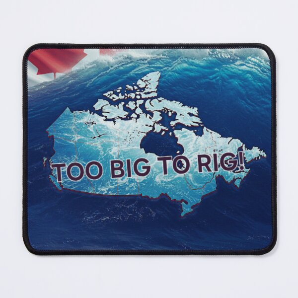 Item preview, TOO BIG TO RIG BLUE WAVE! designed and sold by LifestyleLegacy.