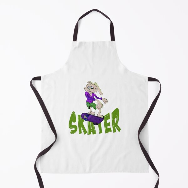 Item preview, Pink bunny with cool skater word on skateboard designed and sold by Joncasmiart.