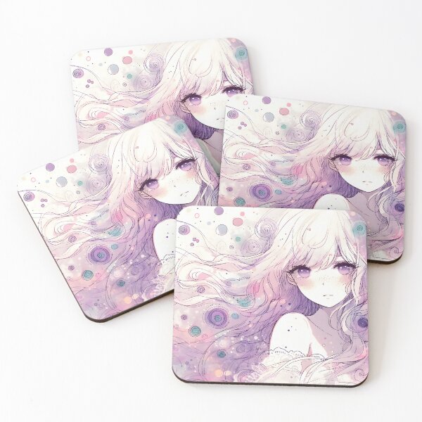 Item preview, Cosmic Gaze: Ethereal Portrait with Whimsical Details designed and sold by 123Rainbow.