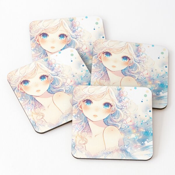 Item preview, Crystal Gaze: Ethereal Portrait with Sparkling Details designed and sold by 123Rainbow.