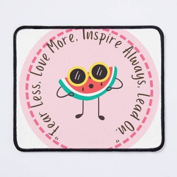 Item preview, fear less love more inspire always lead on designed and sold by “Popvanta – pop-culture-t-shirt-store .