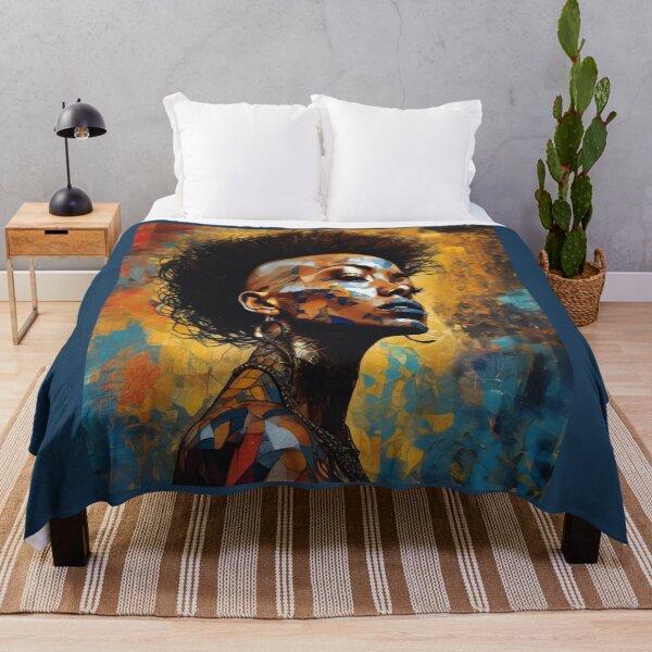 Item preview, "Powerful Portrait: Skin's Fierce Gaze in Rock Vibes" designed and sold by Artisticanvas.