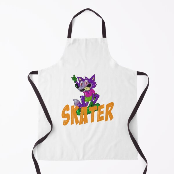 Item preview, Cool purple wolf skater on skateboard with letters designed and sold by Joncasmiart.