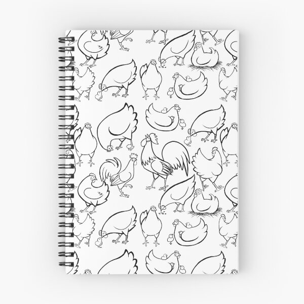 Item preview, Chicken Pattern-White designed and sold by JurassicParkans.