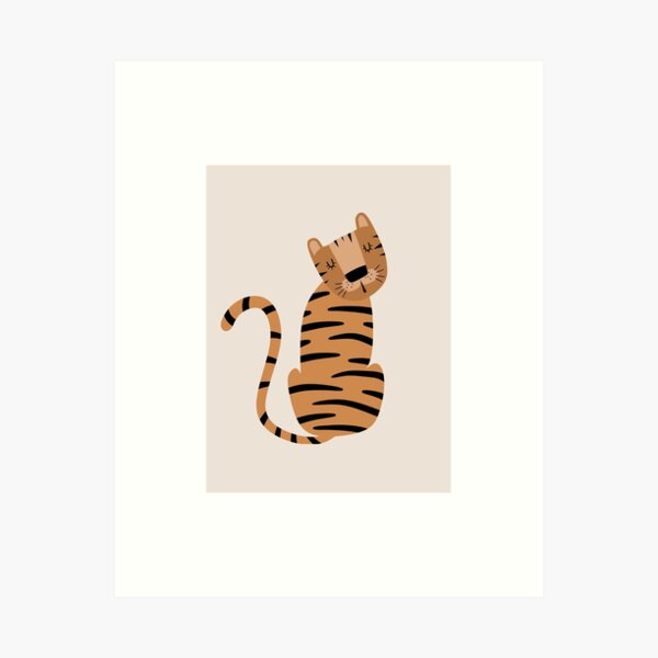 Item preview, Tiger Art Print, Nursery Wall Art, Safari Nursery Prints, Neutral Nursery Decor, Art by Synplus designed and sold by synplus.