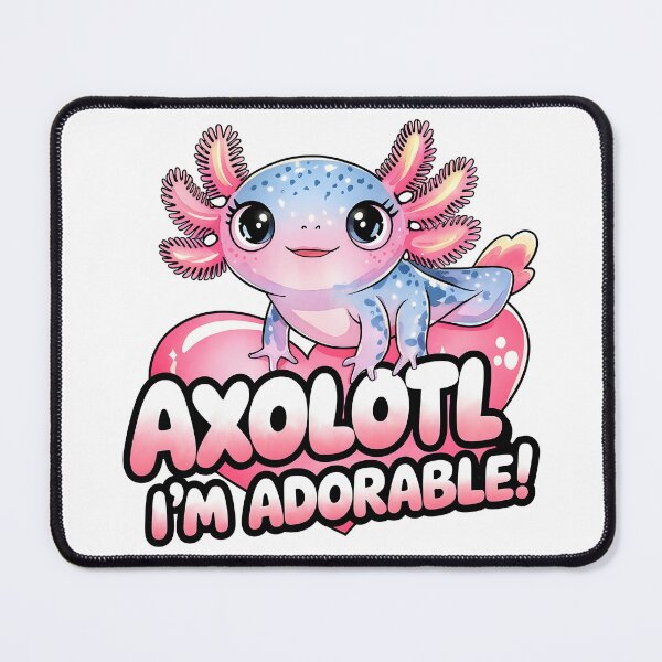 Item preview, Axolotl, I'm Adorable – Cute Kawaii Amphibian designed and sold by WildlifeInc.