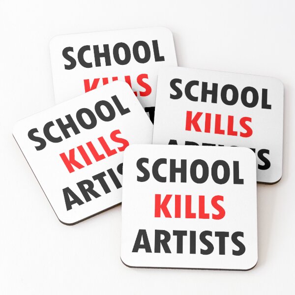 Item preview, School Kills Artists designed and sold by FlyShop1.