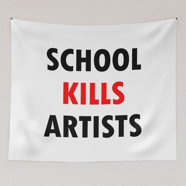 Item preview, School Kills Artists designed and sold by FlyShop1.