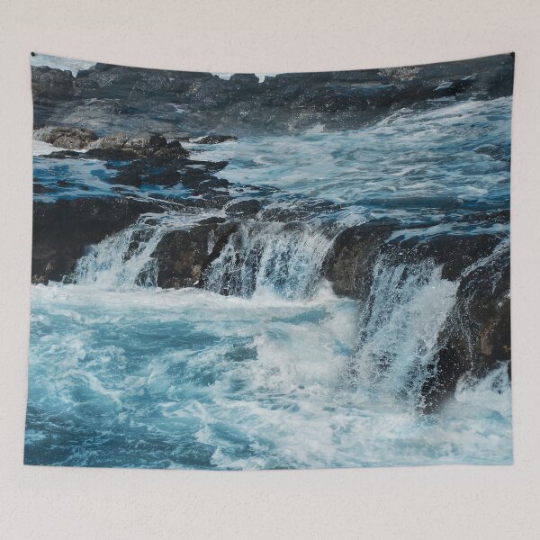Item preview, Blue Ice Glaciers Melting in Spring Art Photo designed and sold by DEC02.
