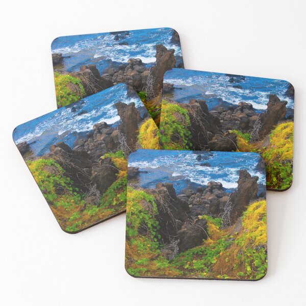 Item preview, Tropical Hawaiian Island Lush Ocean Cove Art Photo designed and sold by DEC02.
