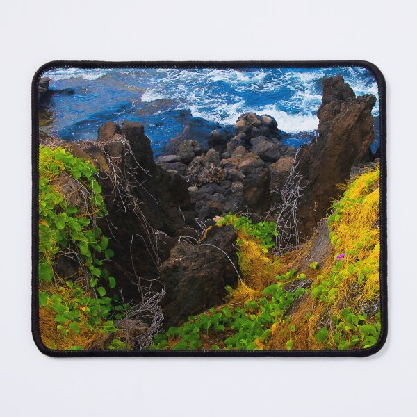 Item preview, Tropical Hawaiian Island Lush Ocean Cove Art Photo designed and sold by DEC02.
