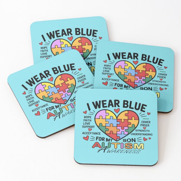 Item preview, I Wear Blue for My Son shirt designed and sold by CanvaSnap ⭐⭐⭐⭐⭐.