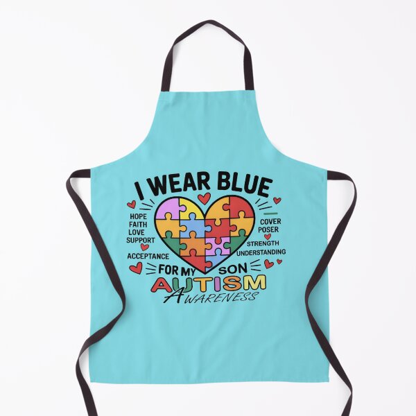 Item preview, I Wear Blue for My Son shirt designed and sold by CanvaSnap ⭐⭐⭐⭐⭐.