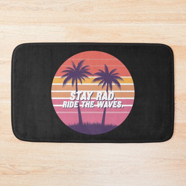 Item preview, “Stay Rad, Ride the Waves” T-shirt designed and sold by Indoni.