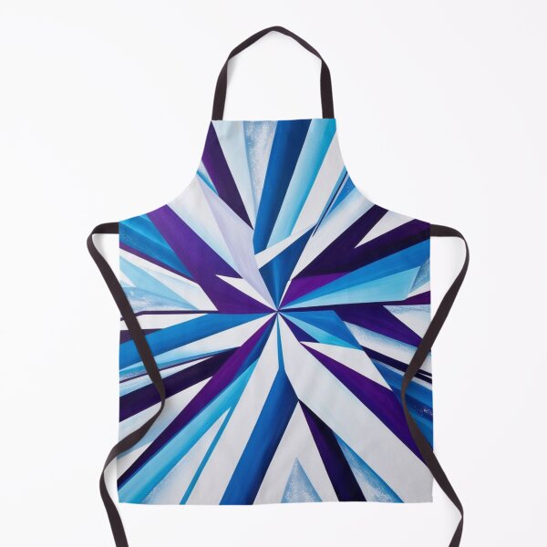 Item preview, Crystalline Burst — Abstract Star in Radiant Winter Colors designed and sold by Harmonic_Layers.