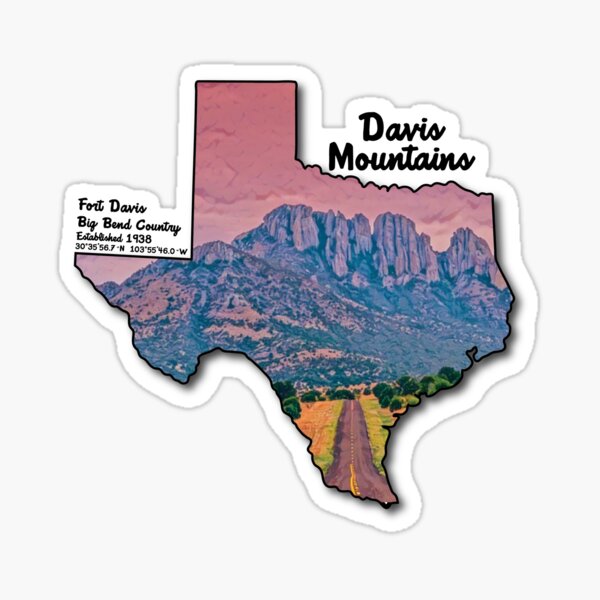 Item preview, Davis Mountains State Park Badge designed and sold by xSufficientFail.