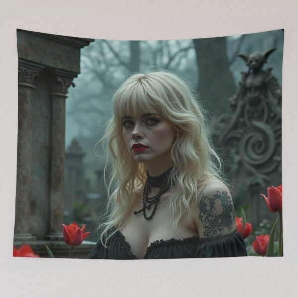 Item preview, Dark Goth Girl designed and sold by TheDarkWardrobe.