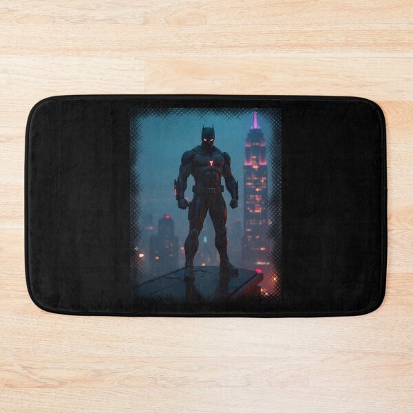 Item preview, BLACK BAT NIGHT ROBOT FROM THE FUTURE (BLACK) designed and sold by Marlon Oseguera.