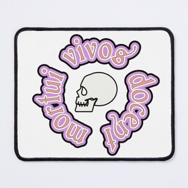 Item preview, Mortui Vivos Docent Pathologists' Assistant Skull Sticker designed and sold by LethallyBlonde.