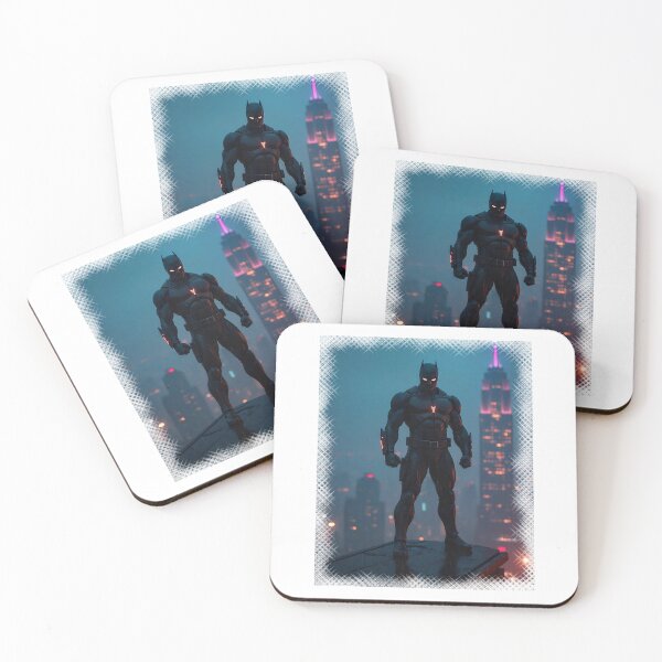 Item preview, BLACK BAT NIGHT ROBOT FROM THE FUTURE (WHITE) designed and sold by Marlon Oseguera.